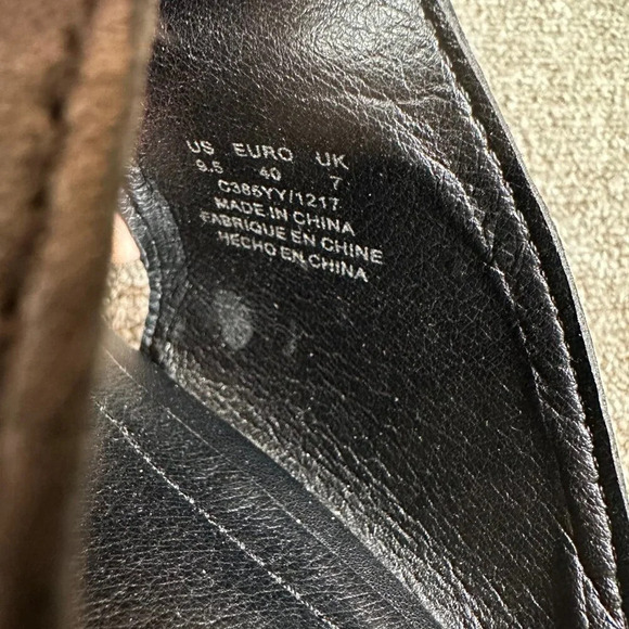 Kelsi Dagger Brooklyn Women's Leather Clog Wood Platform Heeled Sandal 9.5 - Picture 6 of 7